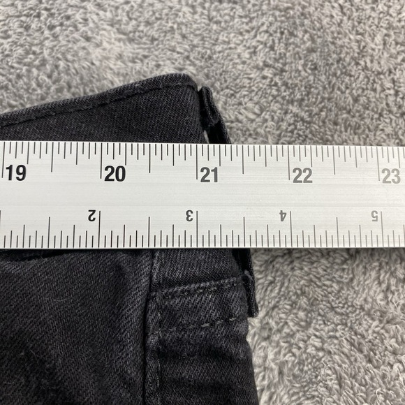 Levis 514‎ Straight Jeans Mens 42x30 Black High Rise - Picture 7 of 14